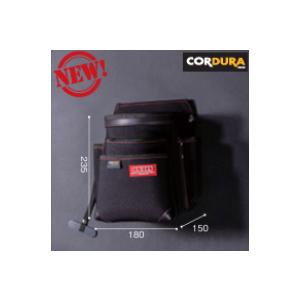 KNICKS（ニックス） 赤タグ KC-212NS 超軽量CORDURA1000d生地3段腰袋