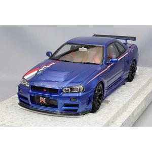 オートアート 1/18 日産 スカイライン GT-R (R34) Vスペック II ニュル