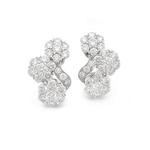 ピアス PT900 プラチナ ダイヤ 0.50 ×2 総重量約3.7g : ワンダー