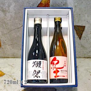 獺祭 日本酒ギフトセット 獺祭45 紀土 KID 純米大吟醸50 720ml 2本