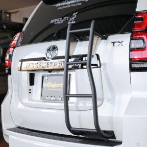 ランドクルーザー プラド 150 ハーフ リアラダー パーツ カスタム