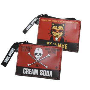 クリームソーダ（CREAM SODA） バンダナ 角ドクロ/ティミー : ROCKIN