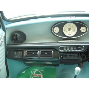 ローバーミニ センターメーター用 ウッドパネル ダッシュボード PMY474