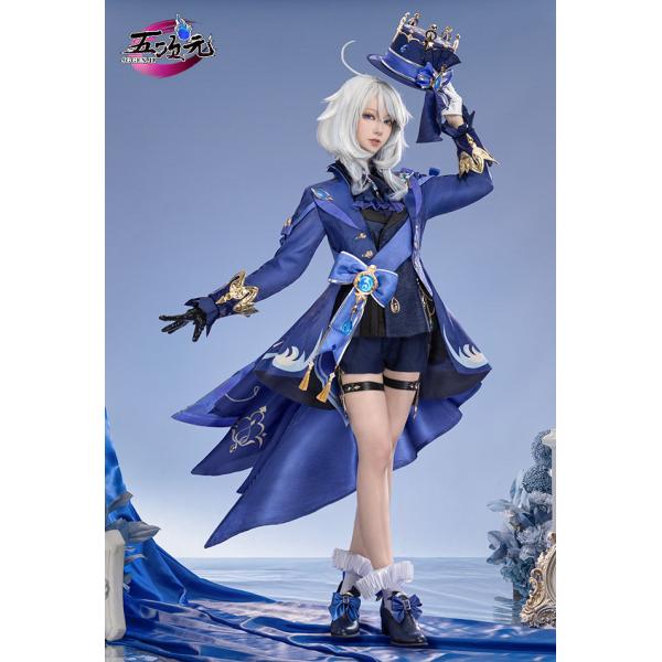 猫屋小舗 原神 コスプレ フリーナ・ウーシア 水神 衣装 ※ウィッグ 鞋