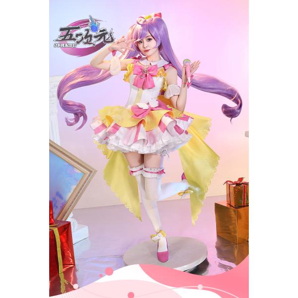 三分妄想 プリパラ 真中らぁら コスプレ 衣装 ※ウィッグ 靴 追加可