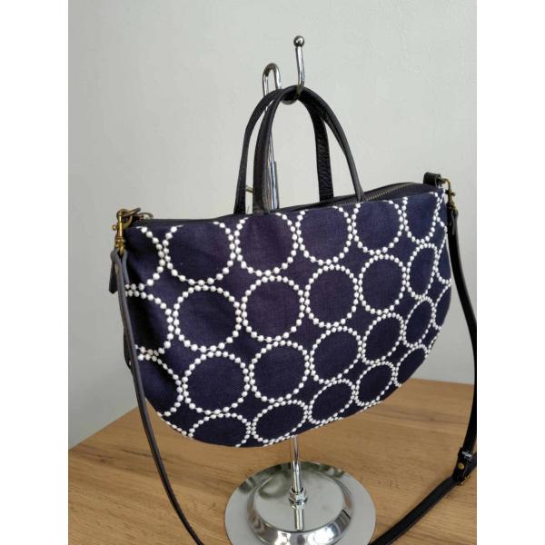 ミナペルホネン/2025tambourineタンバリンブルー/A4サイズトートリ