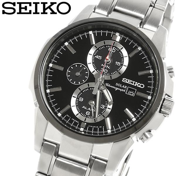 SEIKO（セイコー） 腕時計 メンズ ソーラー クロノグラフ ウォッチ