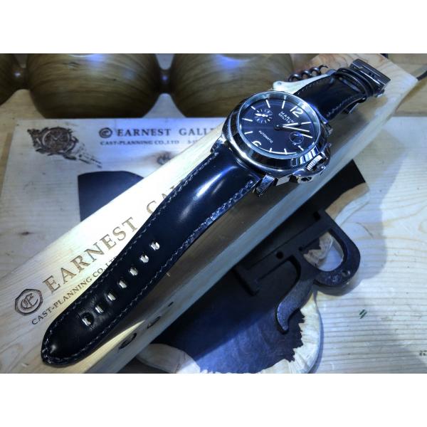 PANERAI ストラップセット（アリゲーターダークブルー・Dバックル