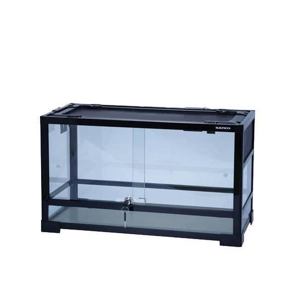 三晃商会 爬虫類ケージ パンテオン ブラック BK6035（60．5