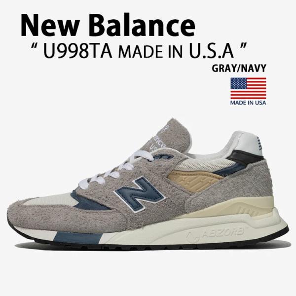 New Balance（ニューバランス） スニーカー U998TA GRAY NAVY MADE IN