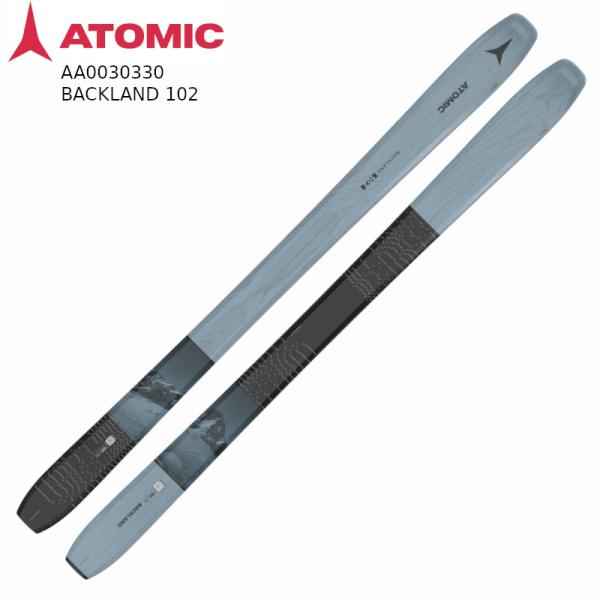 BACKLAND アトミック スキー板 2025 ATOMIC 102 パウダー バック