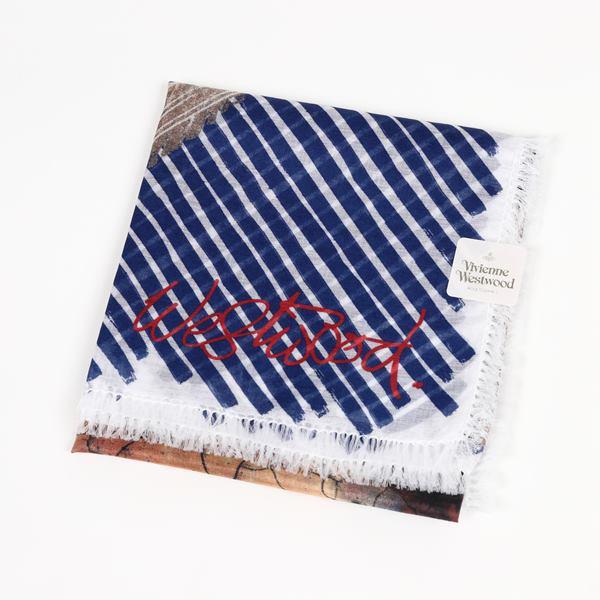 Vivienne Westwood（ヴィヴィアンウエストウッド） 大判ハンカチ v5320