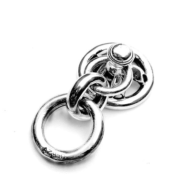 シルバー コンチョ ドロップハンドル ワッカコンチョ サクラ 桜 950