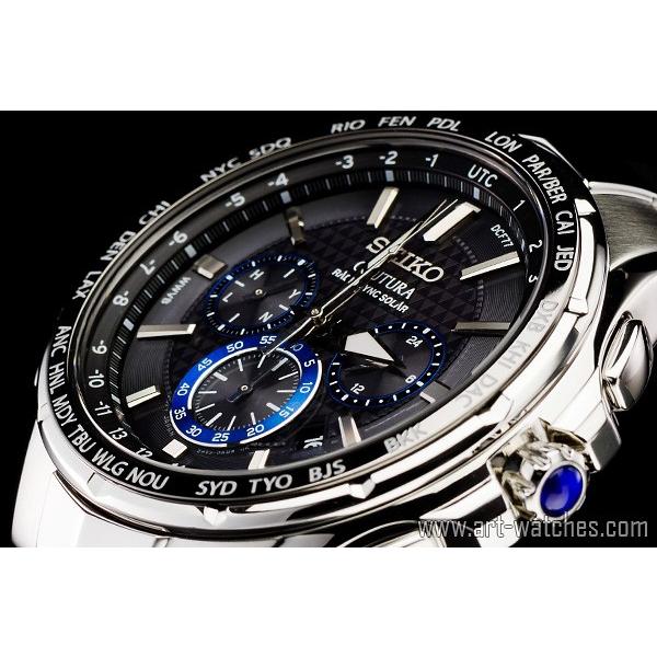 SEIKO（セイコー） 電波 ソーラー 腕時計 「誤差10万年に1秒超高精度