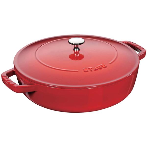 ストウブ（STAUB） ブレイザーソテーパン 24cm チェリー : 厨房市場