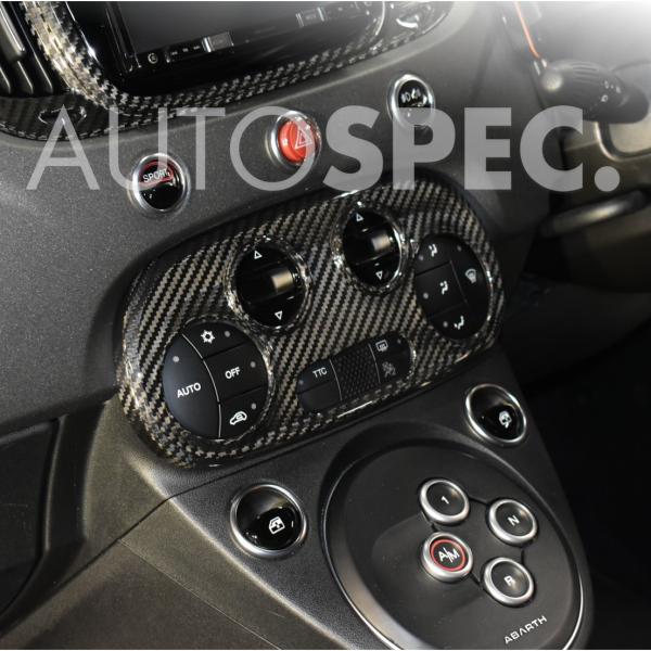 アバルト（ABARTH） ABARTH 595 695 カーボン エアコンパネルカバー
