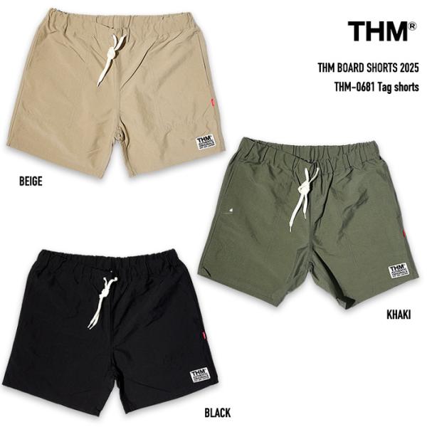 THM THM(THE HARD MAN) THM tag shorts / ザハードマン タグショーツ
