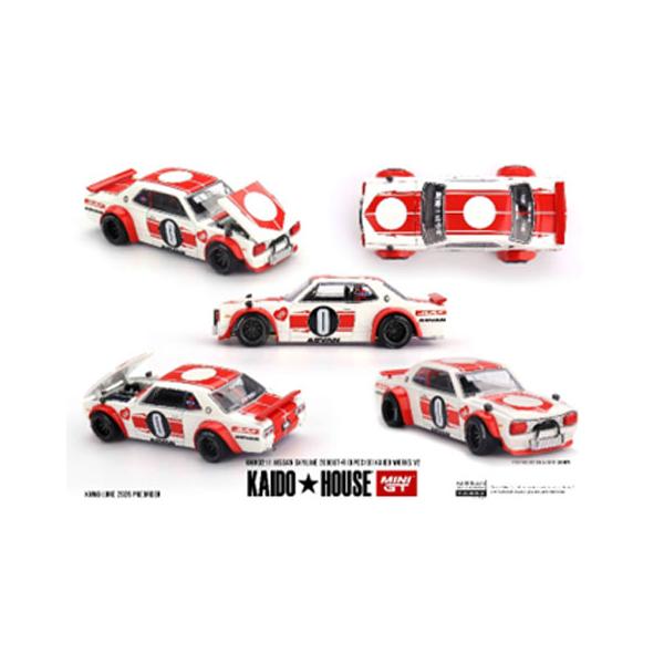 MINI-GT 1/64 Nissan スカイライン 2000GT-R (KPGC10) Kaido Works V2