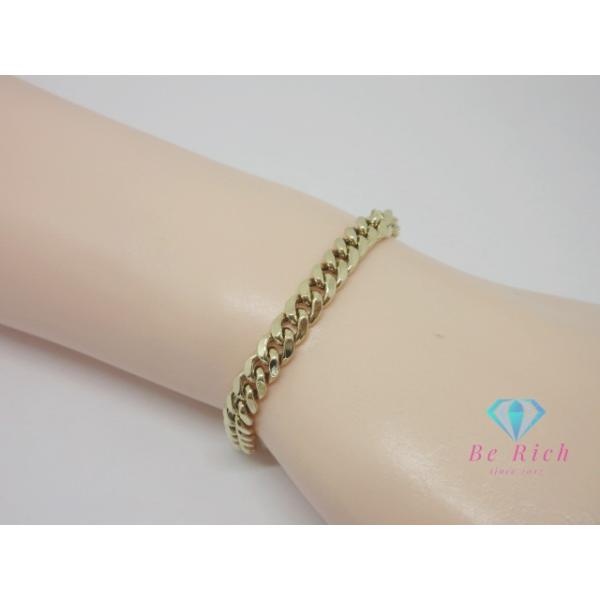 AVALANCHE アヴァランチ K10 YG 10K マイアミ ブレスレット KKP7895 10