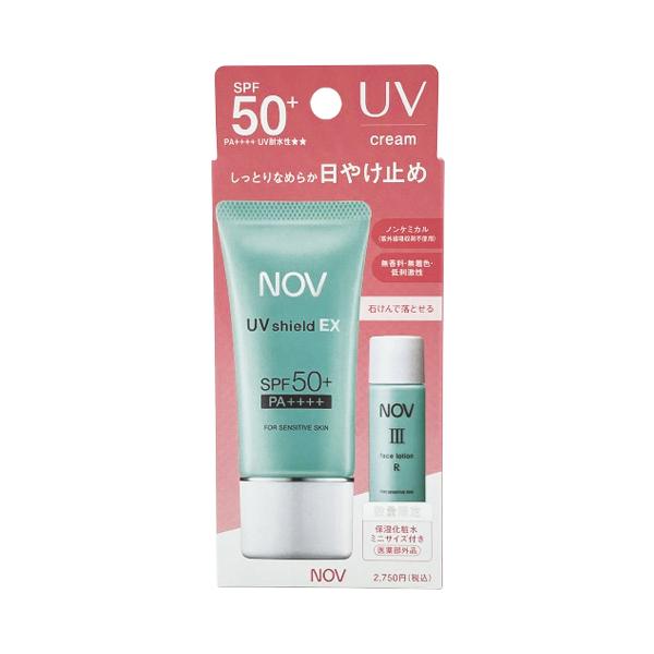 NOV（ノブ） UVシールド EX 30g ＋ 保湿化粧水ミニサイズ 20ml 限定