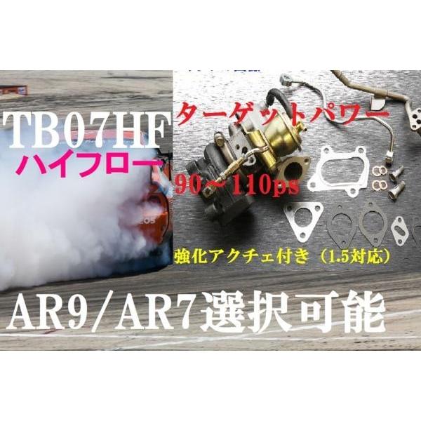 スポーツタービン HT07-4A A/R9 A/R7 選択可能 ハイフロー ターボ