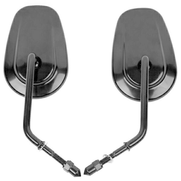 バックミラー ミラー ハーレー純正タイプ ショートステム(左右ペア