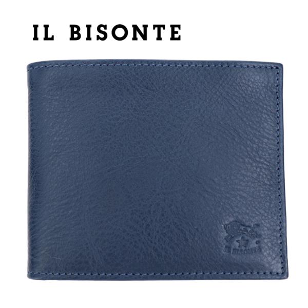 IL BISONTE（イルビゾンテ） 財布 二つ折り 小銭入れなし SBW005