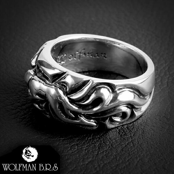 WOLFMAN B.R.S（ウルフマンBRS） リング 指輪 ランニング ウルフ 19-23
