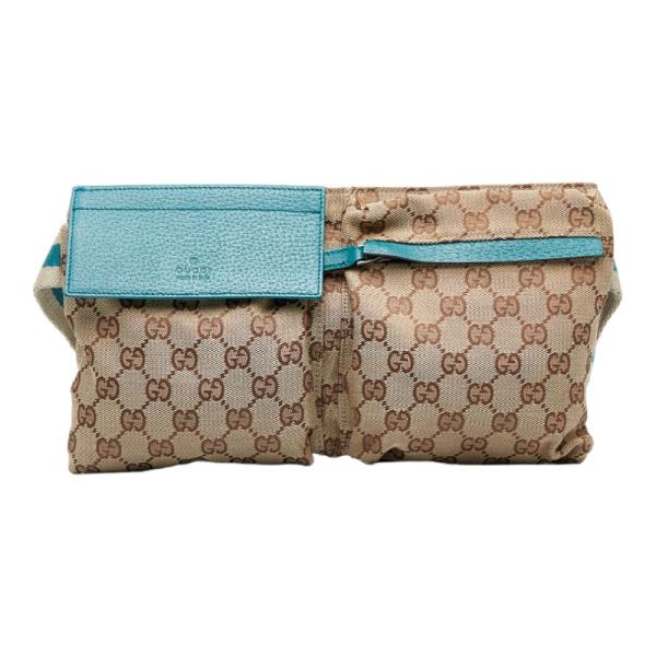 GUCCI（グッチ） GGキャンバス ボディバッグ ウエストバッグ 28566