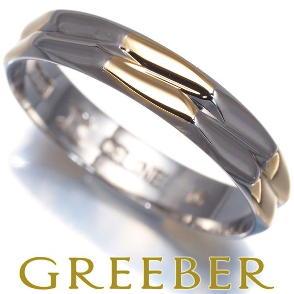 CELINE（セリーヌ） リング ウェディング コンビカラー 16号 K18YG