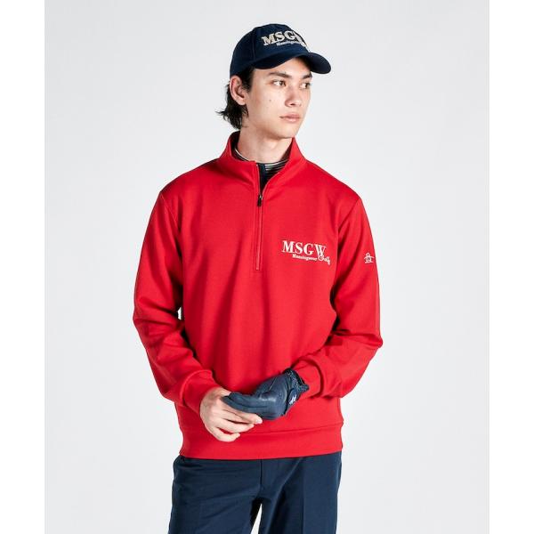 Munsingwear（マンシングウェア） 公式 長袖カットソー ハーフジップ