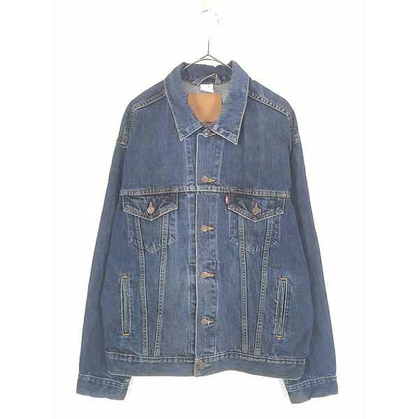古着 90s Levi's 70507-4886 ビッグシルエット 濃紺 ブルー デニム