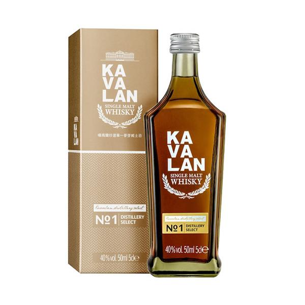 ミニチュアボトル50ml＞ カバラン ディスティラリーセレクト NO.1 ミニ