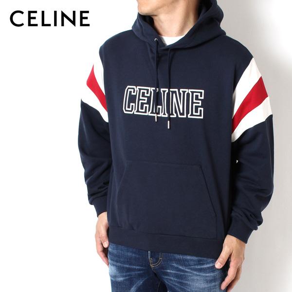 CELINE（セリーヌ） 25SSモデル メンズ ルーズフーディー プルオーバー