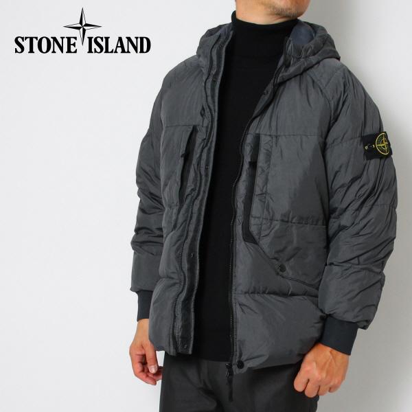 STONE ISLAND（ストーン アイランド） ワッペン付き ダウンジャケット