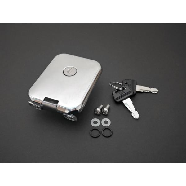 メッキタンクキャップ ネジ付 Z400FX Z400J Z550FX Z750FX Z1000MK2