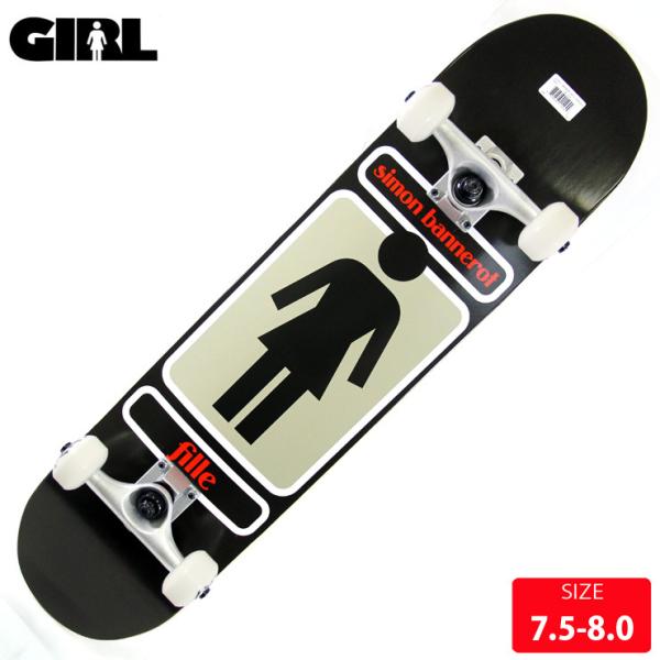 スケボー コンプリート ガール GIRL PP COMPLETE SIMON BANNEROT DECK