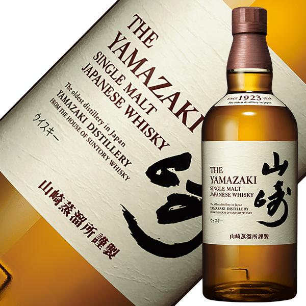 サントリー シングルモルトウイスキー 山崎 ウイスキー NV 43度 箱なし
