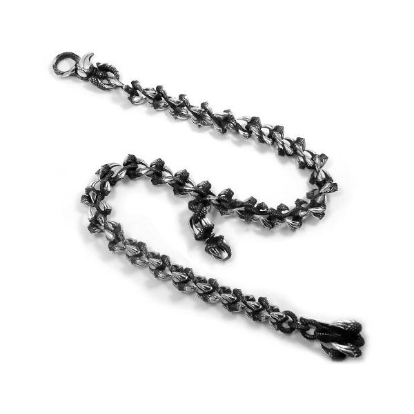 インフィニットタローンウォレットチェーン Silver Creature