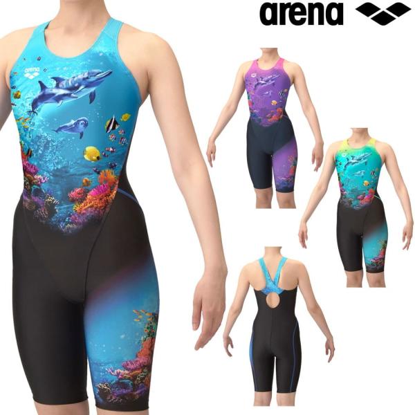 アリーナ（arena） フィットネス水着 レディース スパッツ オープン