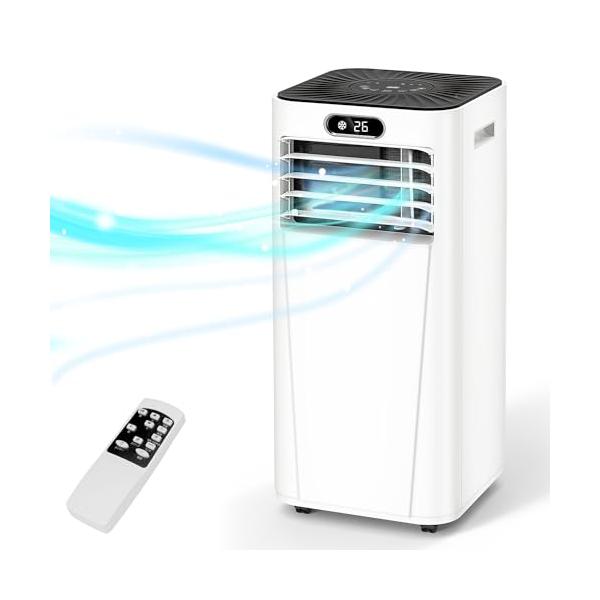 JUUE スポットクーラー ポータブルクーラー 冷房/除湿/送風機能 6-9畳