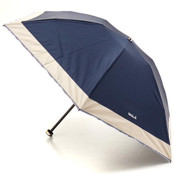 agnes b.（アニエスベー） 【 】バイカラー晴雨兼用傘（折りたたみ傘