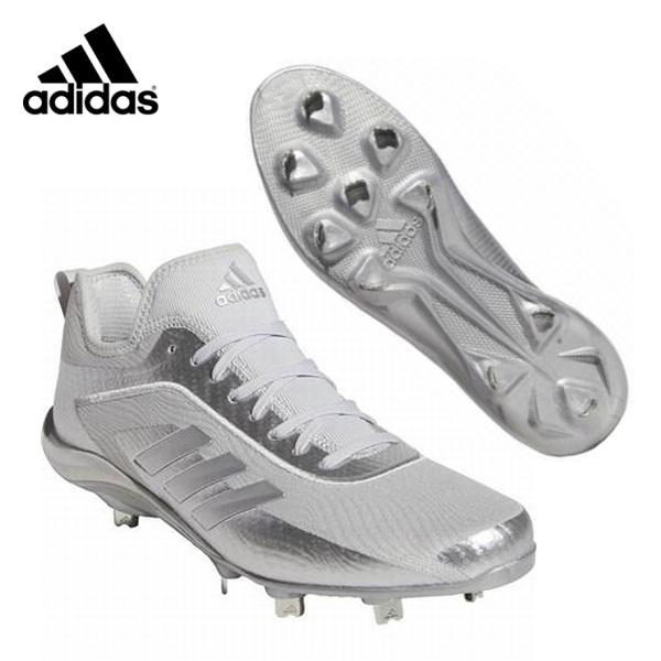 adidas（アディダス） 野球 埋込金具スパイク 金属歯 樹脂底