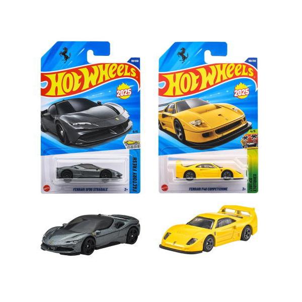 2台セット ホットウィール Hot Wheels ベーシックカー フェラーリ F40