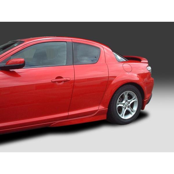 RX-8 SE3P サイドディフレクター サイドディフューザー サイドステップ