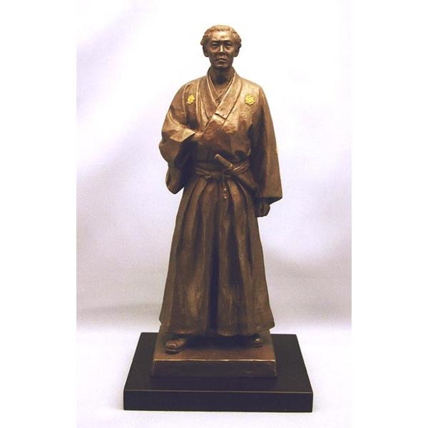 坂本龍馬 ブロンズ像 （喜多敏勝） : 掛け軸・絵画の専門店 掛軸堂画廊