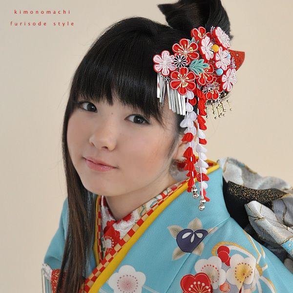 KIMONOMACHI （Prices down3）成人式 髪飾り つまみ細工 かんざし2本