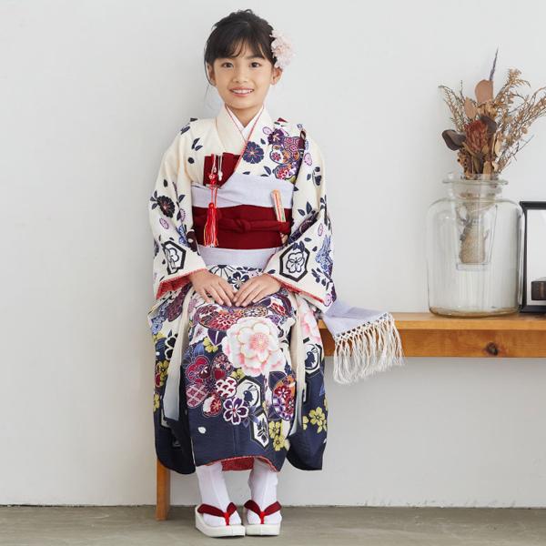 七五三 着物 7歳 ブランド 四つ身着物セット Shikibu Roman 式部浪漫