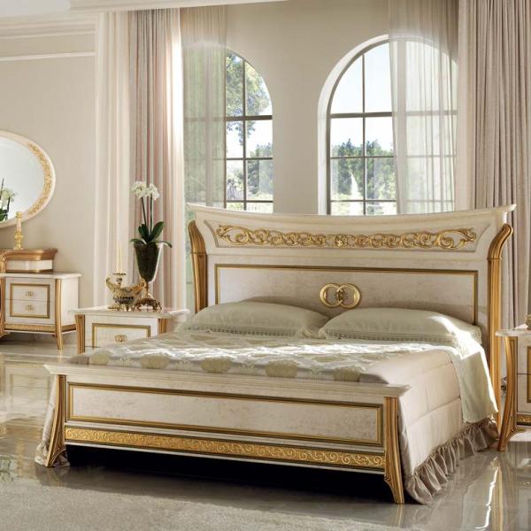 イタリア製 キングベッド ベッドフレーム MELODIA アレドクラシック