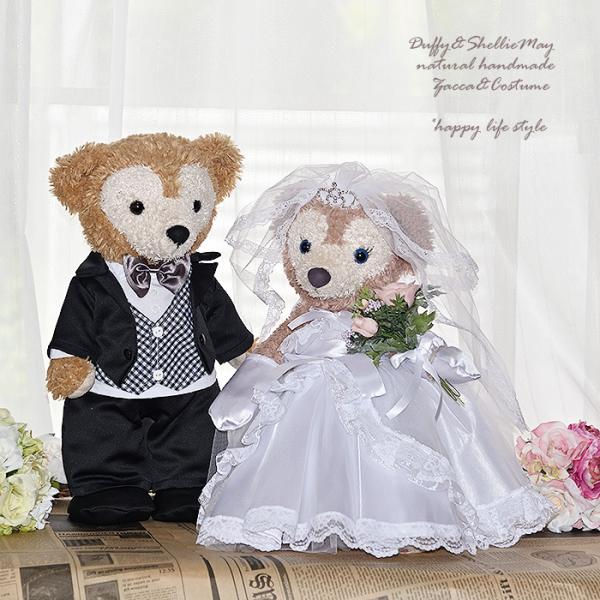 Disney（ディズニー） ダッフィーシェリーメイ ウェディング ペア S